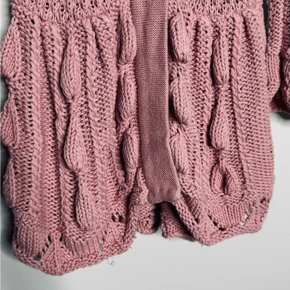 Boston Proper Blush Pink Sweater hoodie Size Small