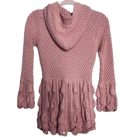 Boston Proper Blush Pink Sweater hoodie Size Small