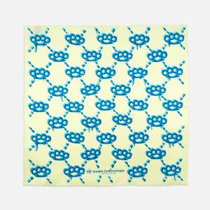 Brass Knuckles Paint Pocket Square