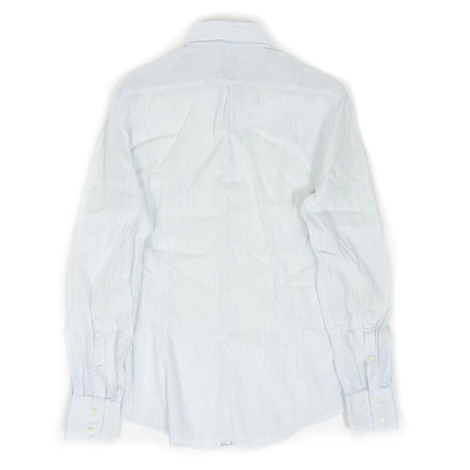 Brunello Cucinelli Striped Linen Shirt Size Medium