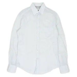 Brunello Cucinelli Striped Linen Shirt Size Medium