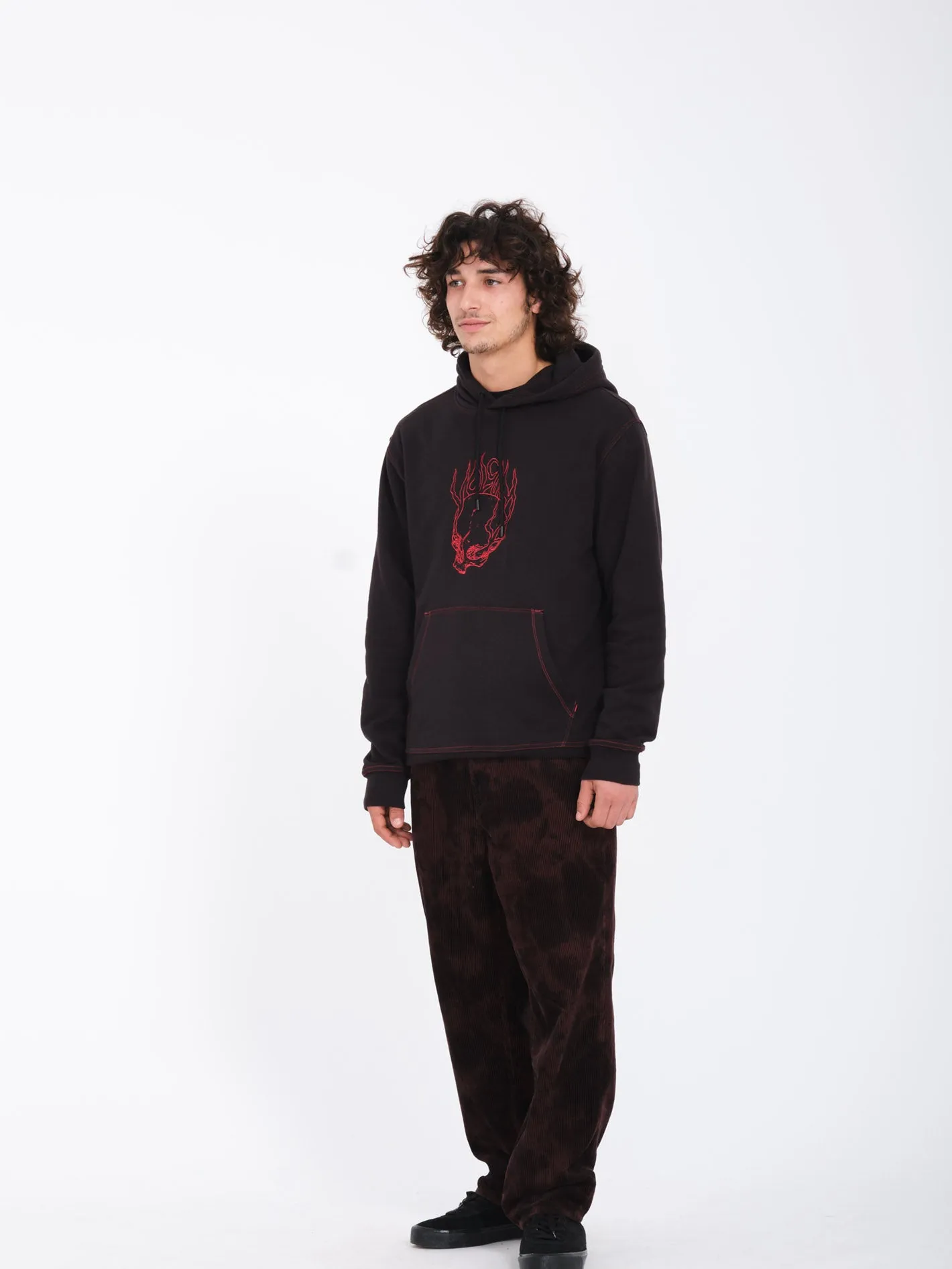 Burnher Hoodie - BLACK