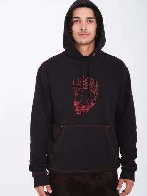 Burnher Hoodie - BLACK