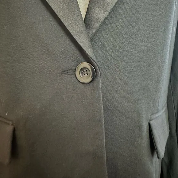 CAbi Stretch Tuxedo Around the Clock Blazer EUC