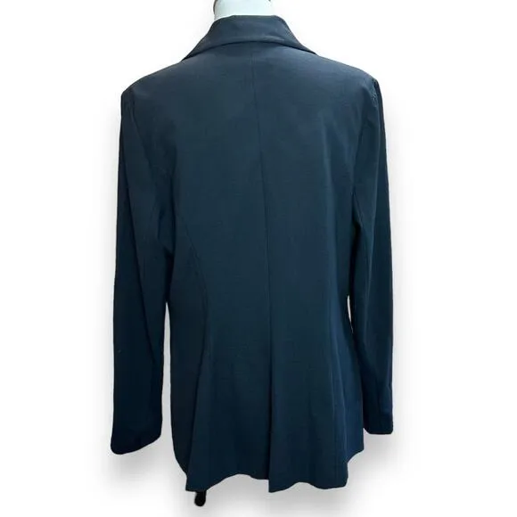 CAbi Stretch Tuxedo Around the Clock Blazer EUC
