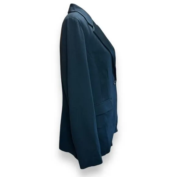 CAbi Stretch Tuxedo Around the Clock Blazer EUC