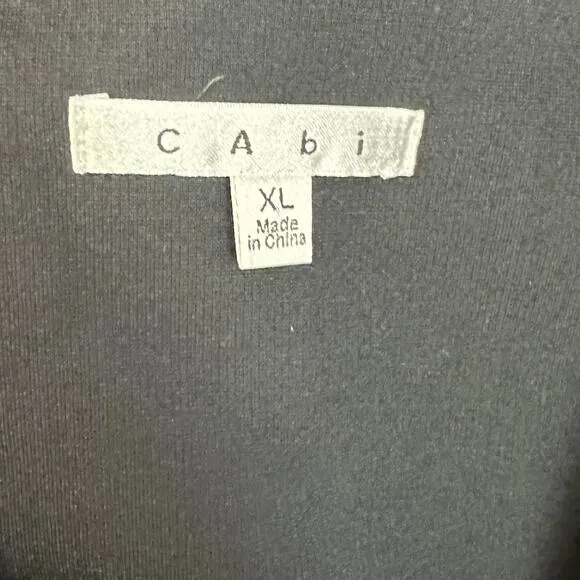 CAbi Stretch Tuxedo Around the Clock Blazer EUC