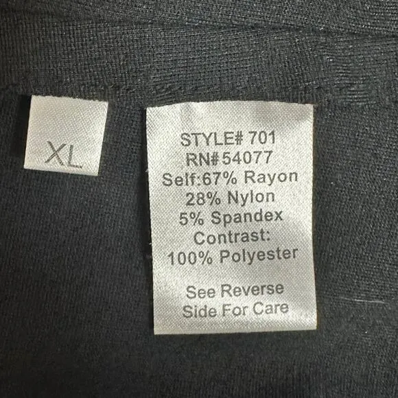 CAbi Stretch Tuxedo Around the Clock Blazer EUC