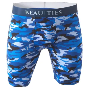 Camo Blue Bamboo Boxer Briefs