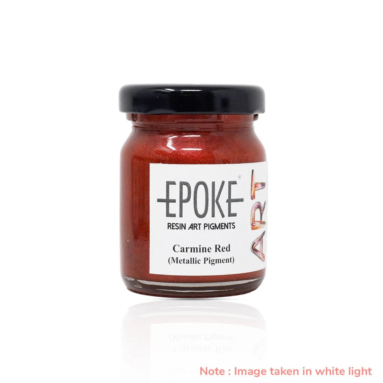 Carmine Red - EPOKE Art Resin Metallic Gel - 70g