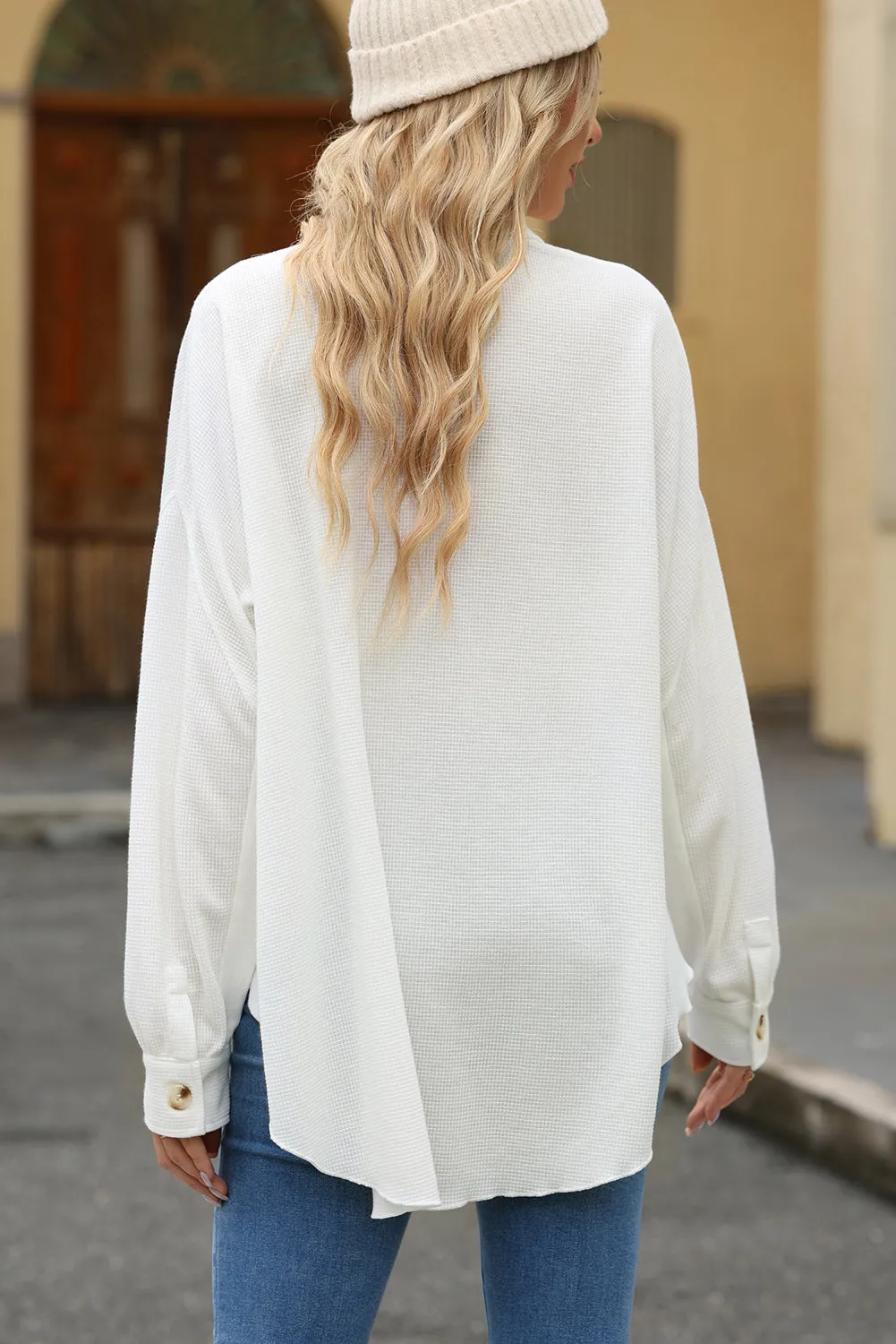 Caroline Button Up Long Sleeve Shirt