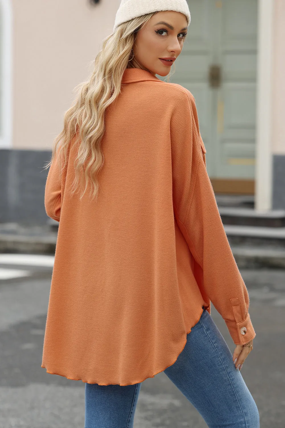 Caroline Button Up Long Sleeve Shirt
