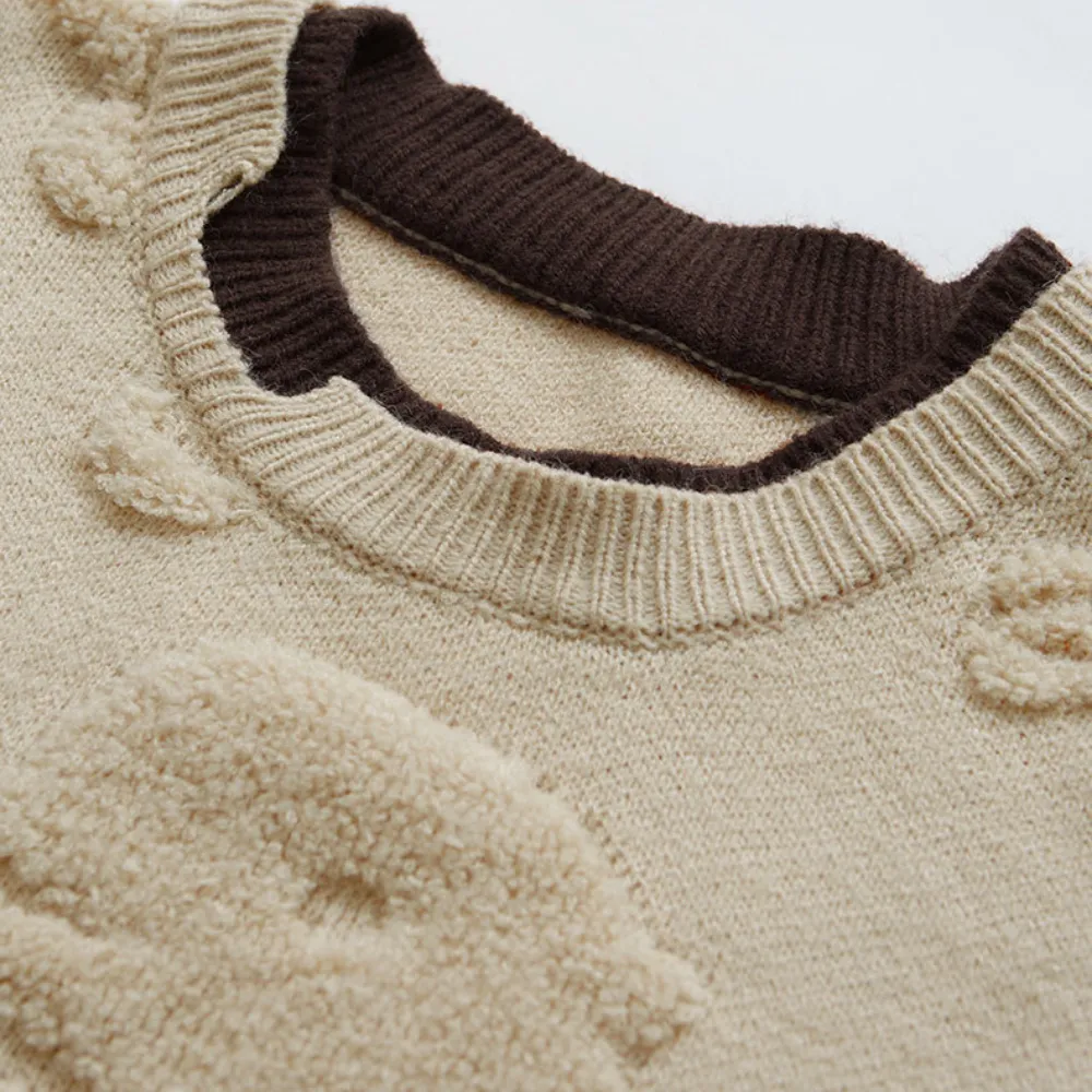 Cartoon Dinosaur Jacquard Sweater