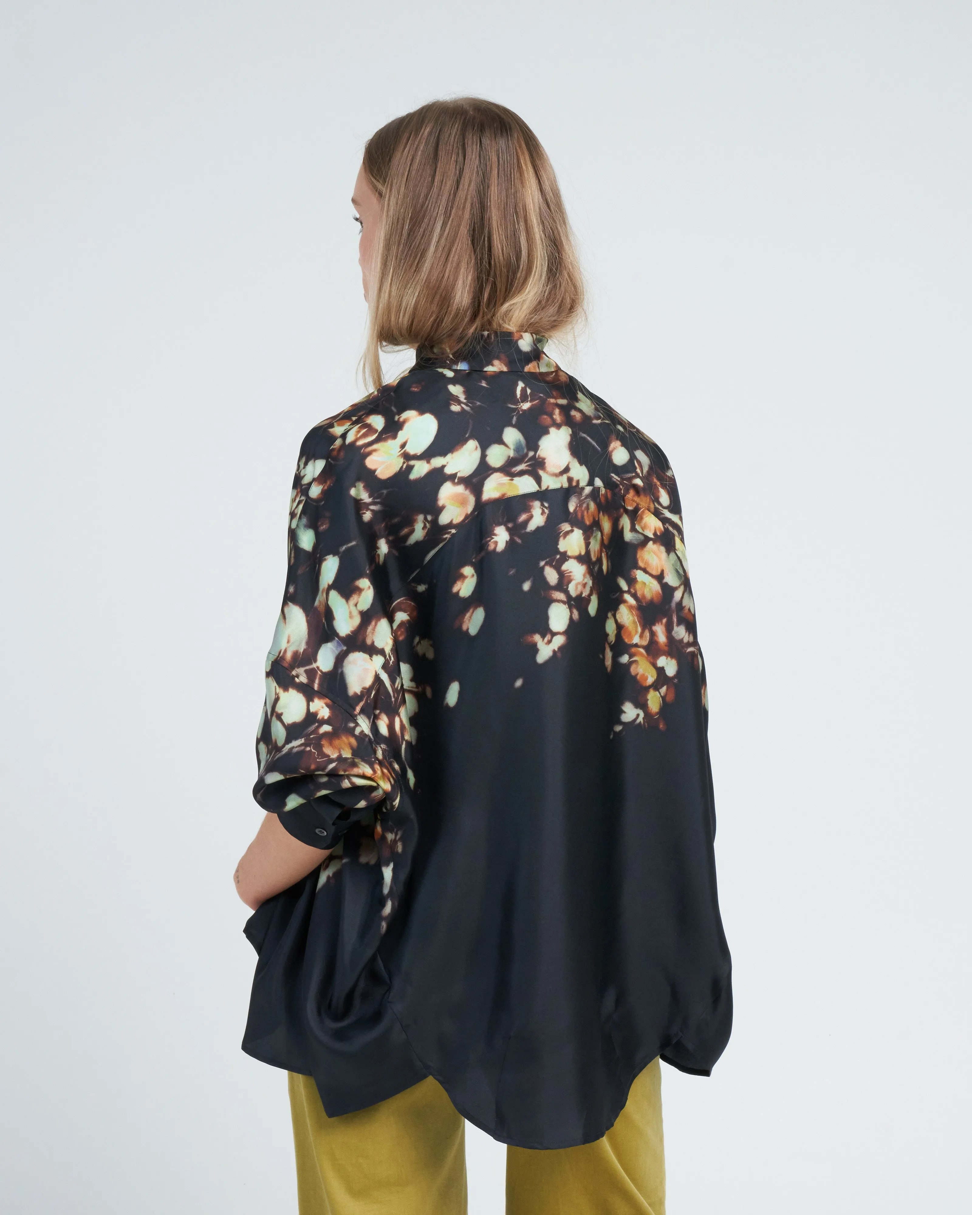 casia shirt - petrol