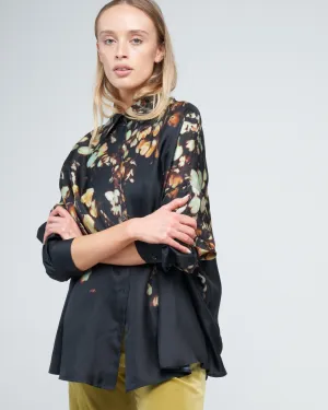 casia shirt - petrol