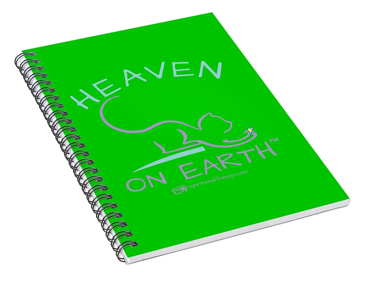 Cat/kitty Heaven On Earth - Spiral Notebook
