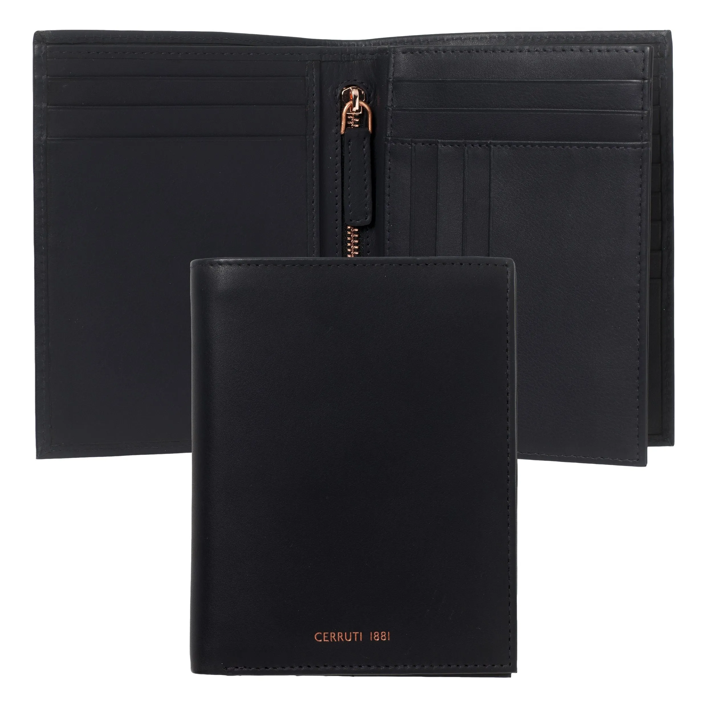 CERRUTI 1881 NPKRT914N-Set Zoom (rollerball pen, key ring & travel wallet)