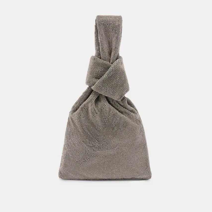 Clarra Wristlet Handbag - Pewter