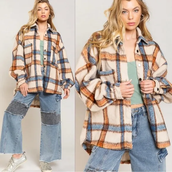 💥🔥CLEARANCE SALE🌟⚡️The COURTNEY Plaid Shacket