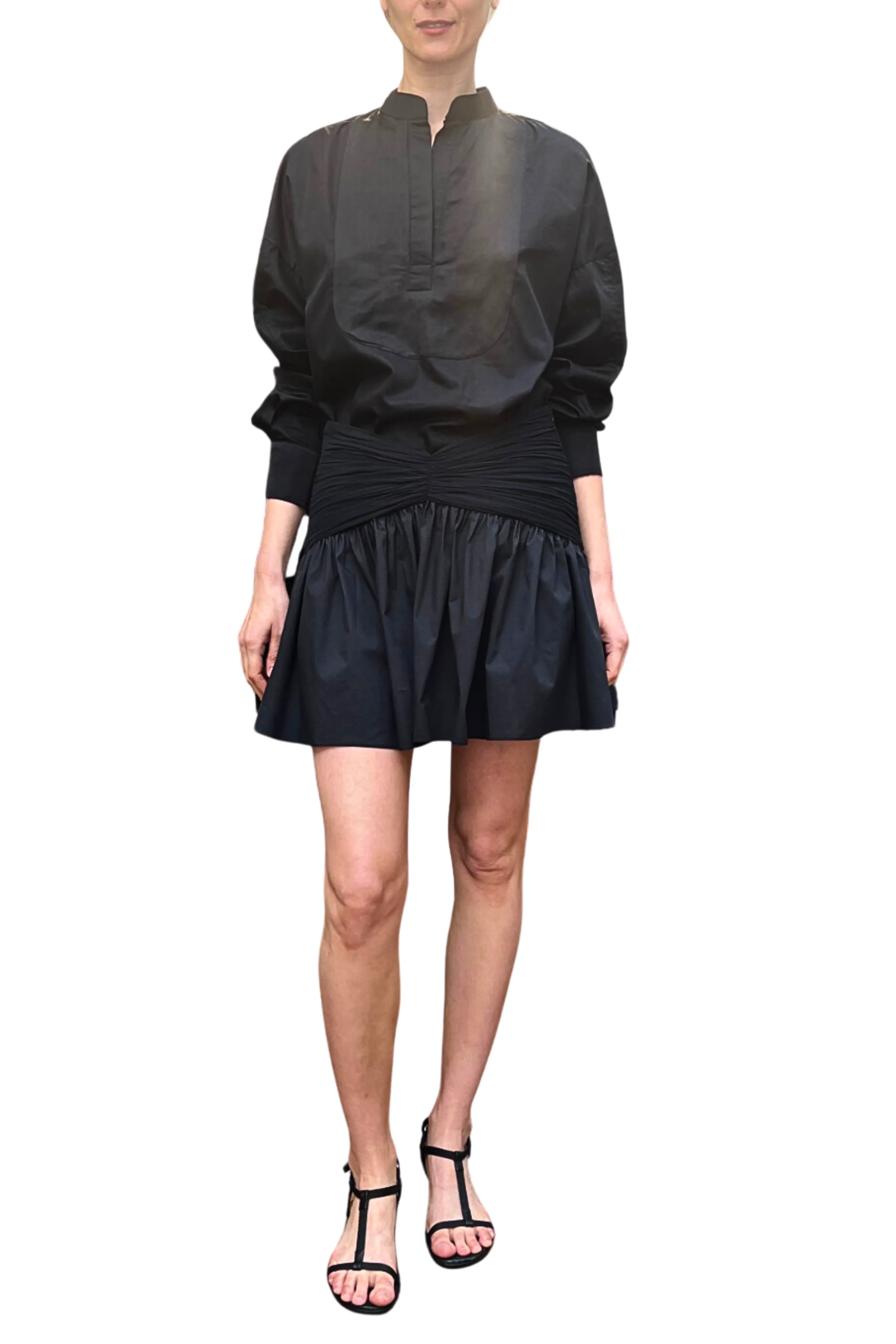 Contrast Yoke Shirt