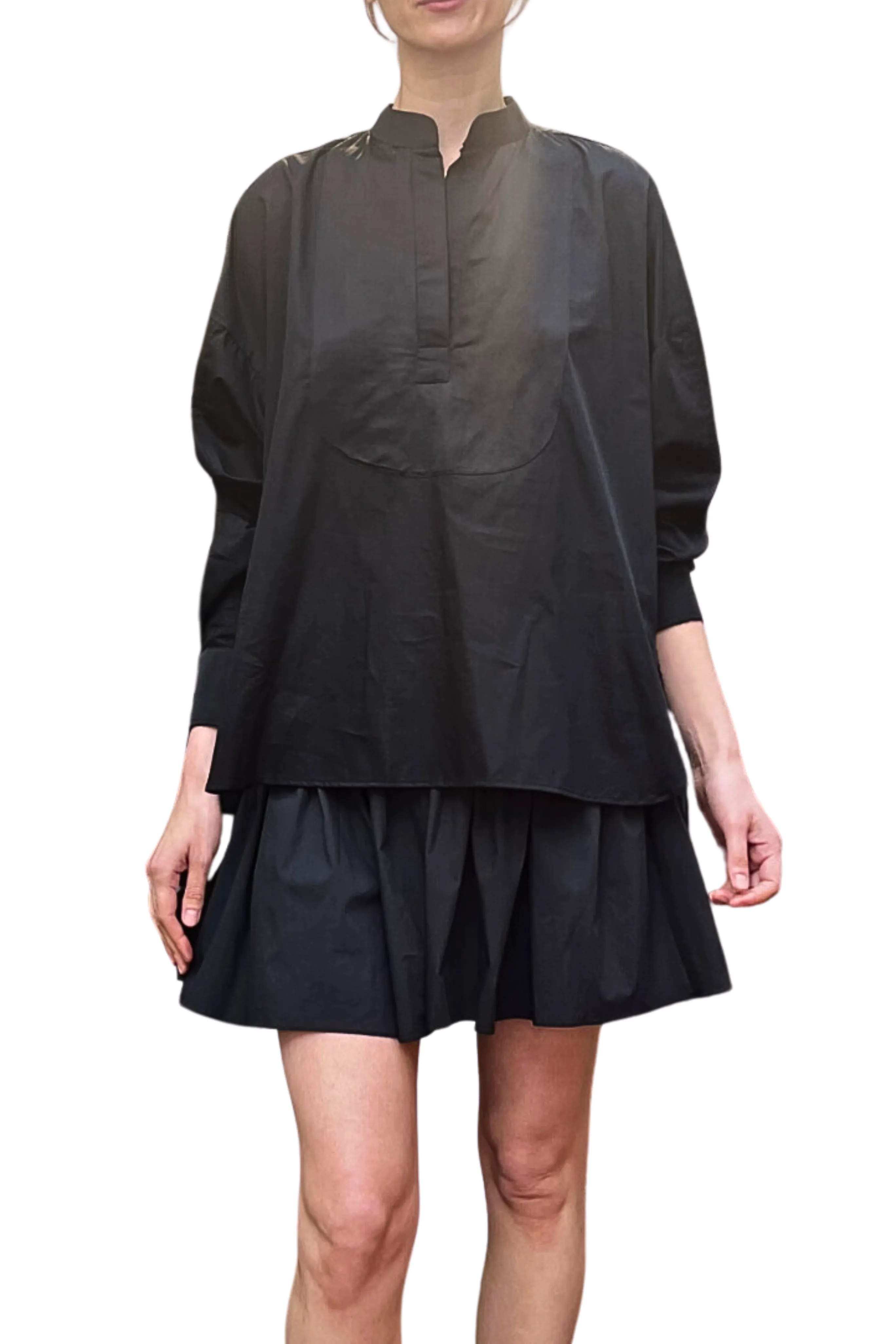 Contrast Yoke Shirt