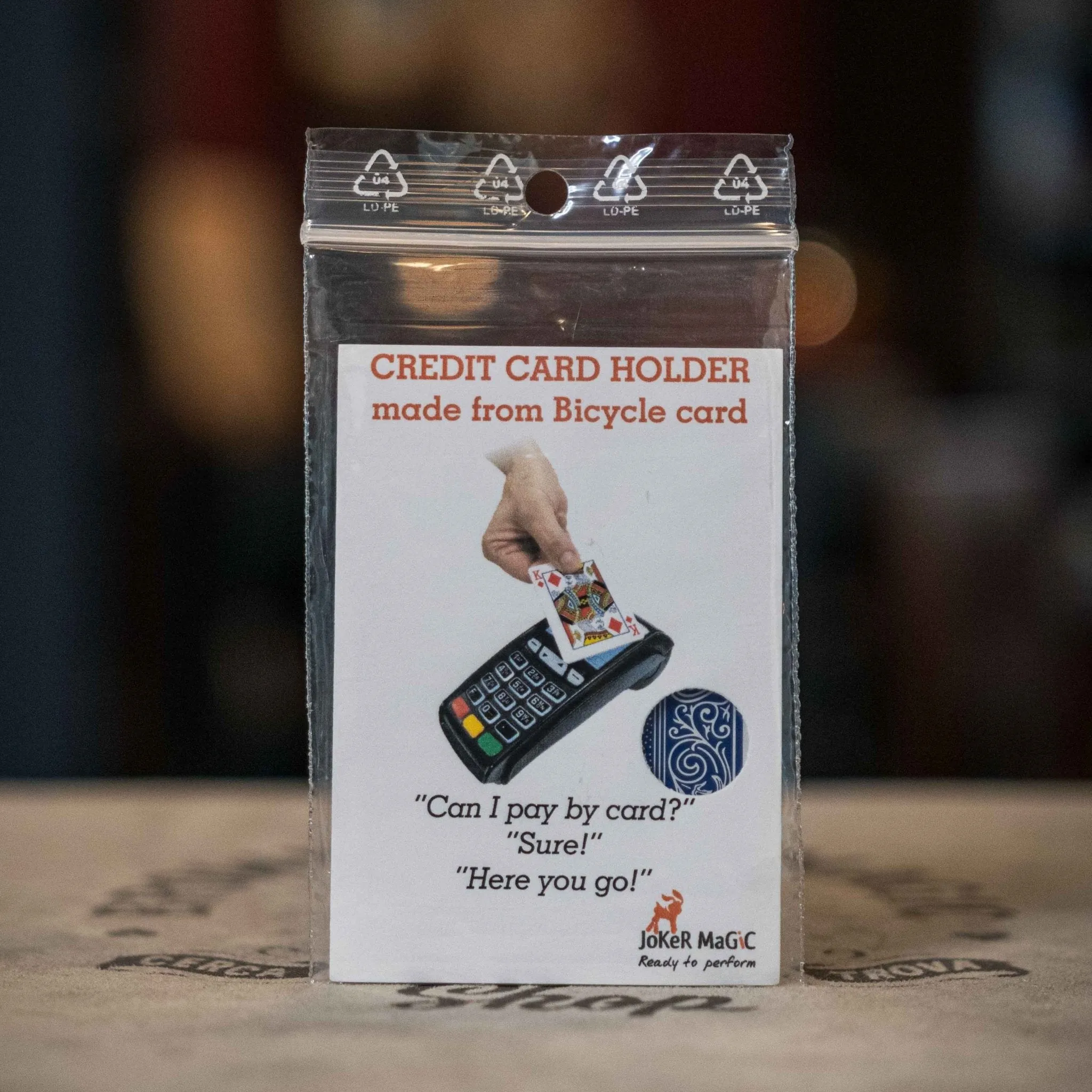 Credit Card Holder by Joker Magic