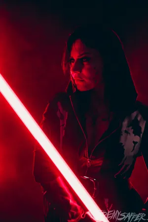 Cristina Scabbia - Darth Cri 02 - limited edition 8x12 metallic print