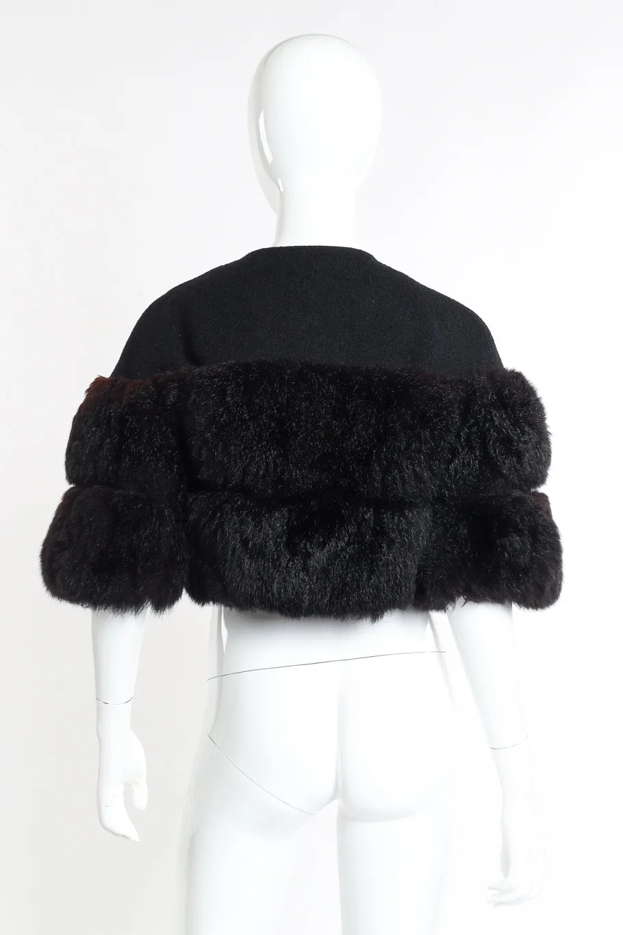Cropped Fur Jacket