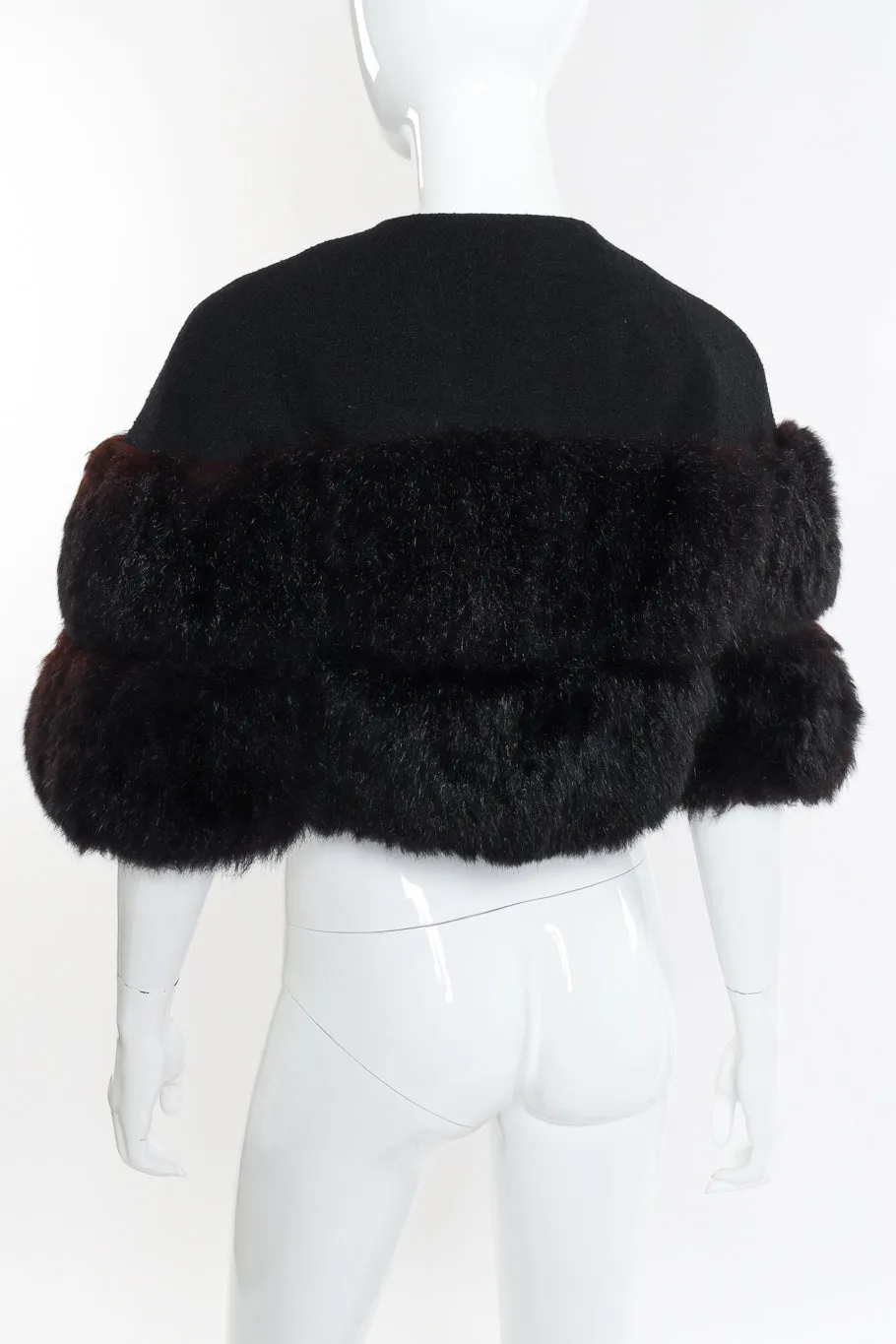 Cropped Fur Jacket