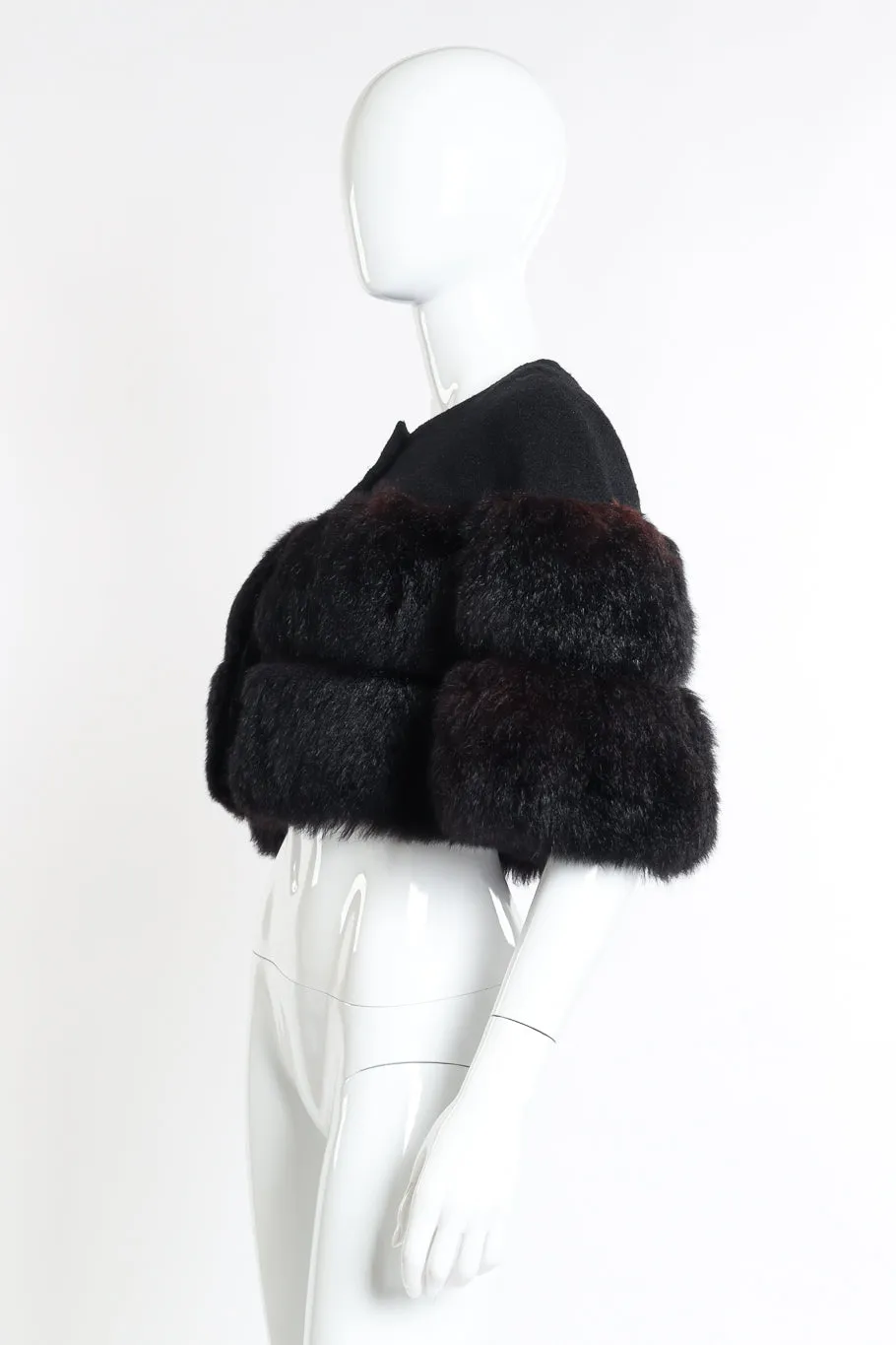 Cropped Fur Jacket