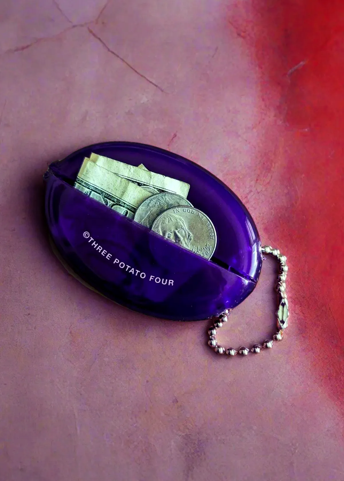Crystal Money Coin Pouch