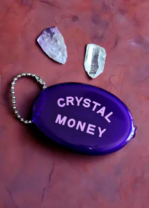 Crystal Money Coin Pouch