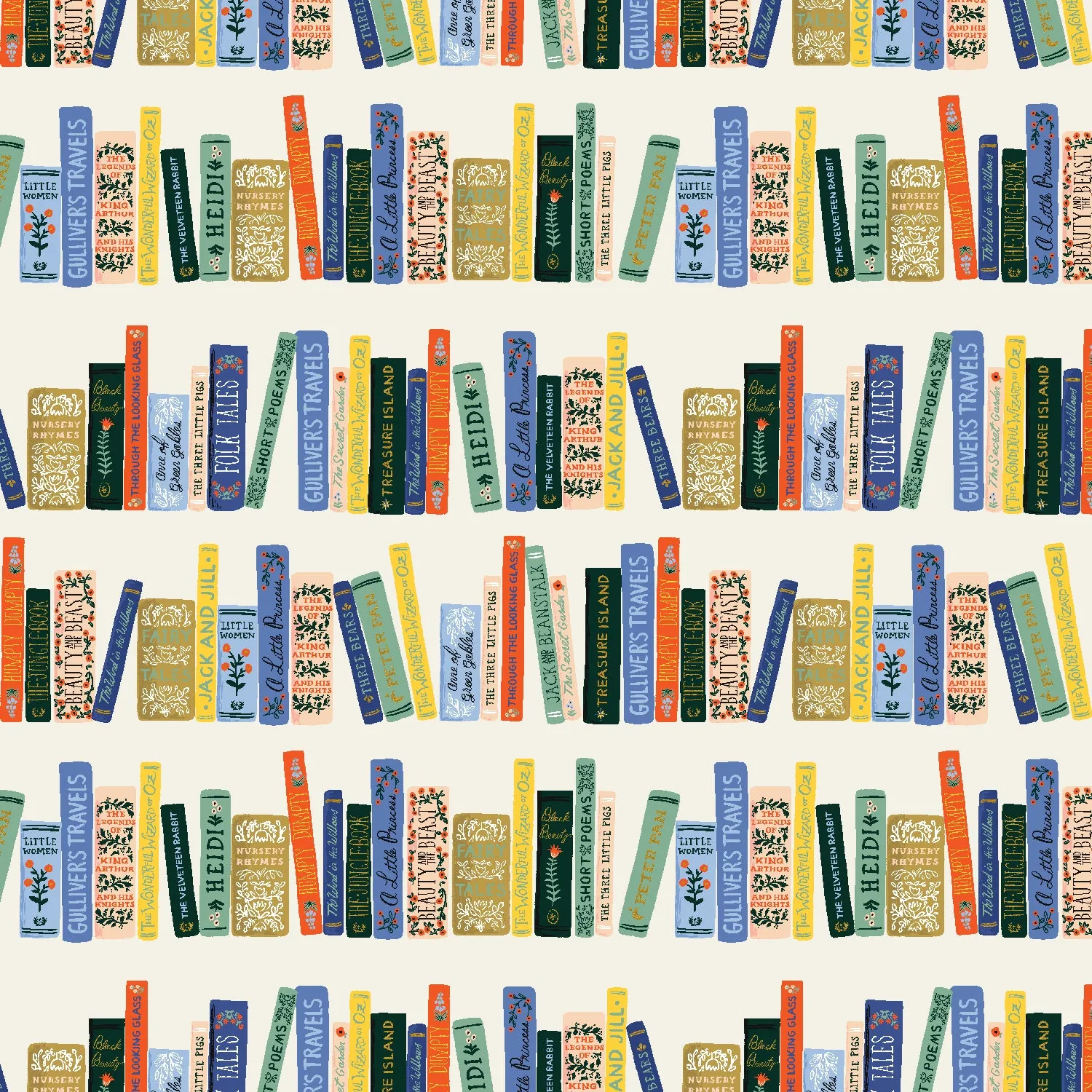 Curio, Book Club in Cream Metallic
