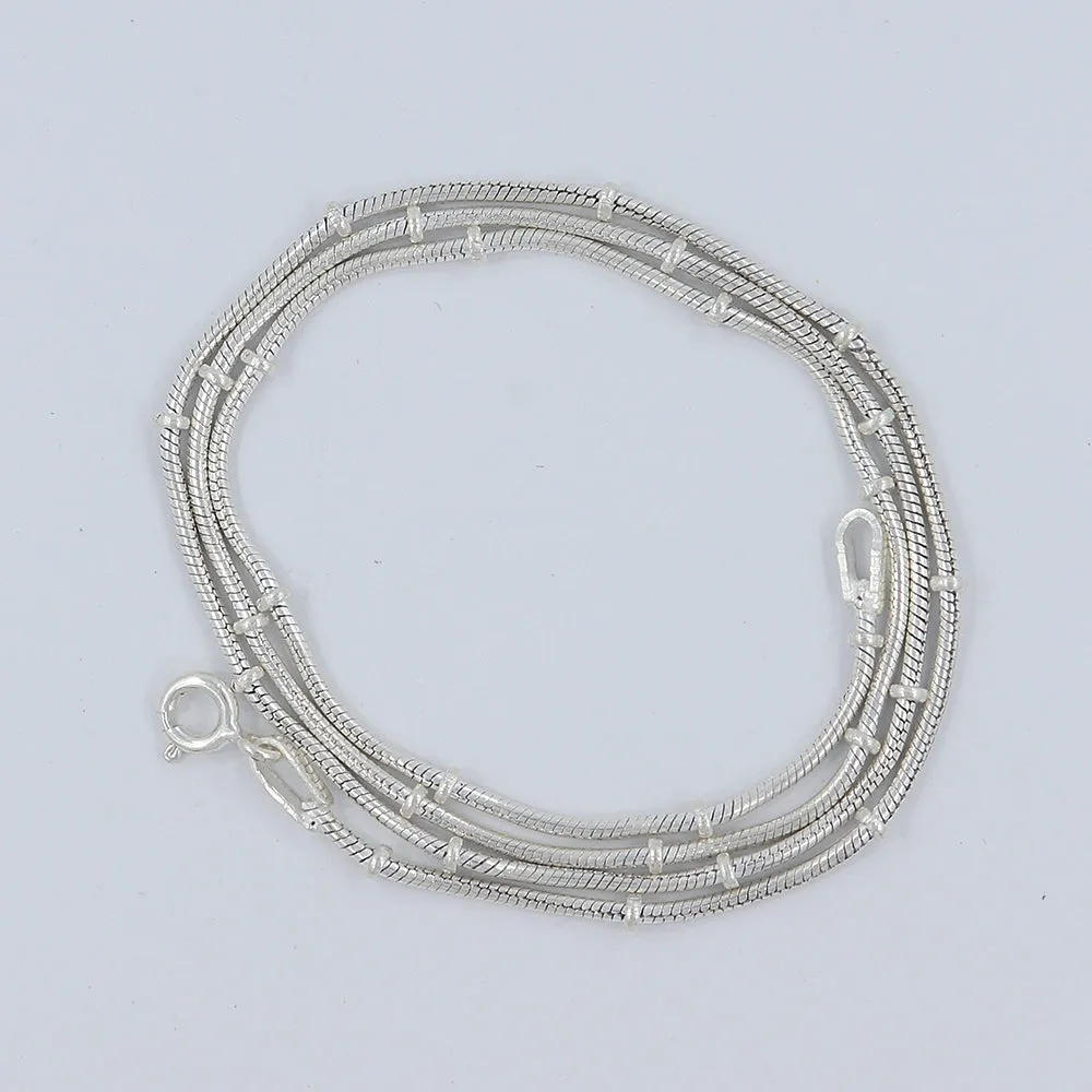 Designer 925 Sterling Silver Chain for Women's Gift