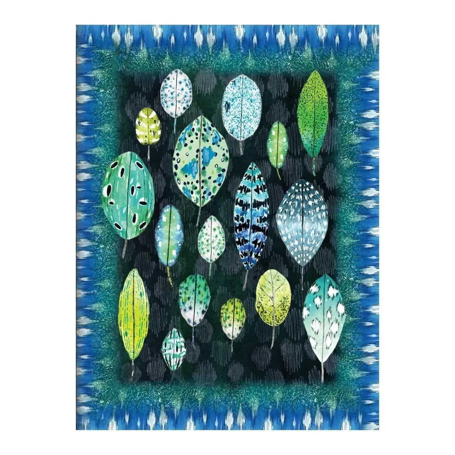 Designers Guild (Blues and Greens) Greeting Assortment Notecard Set