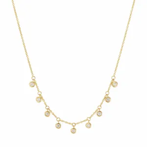 Diamond Drop Necklace