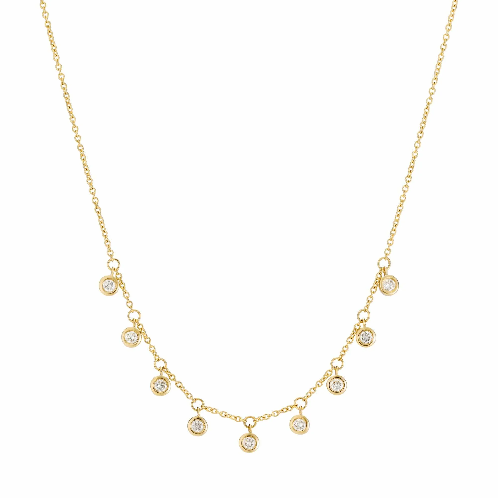Diamond Drop Necklace