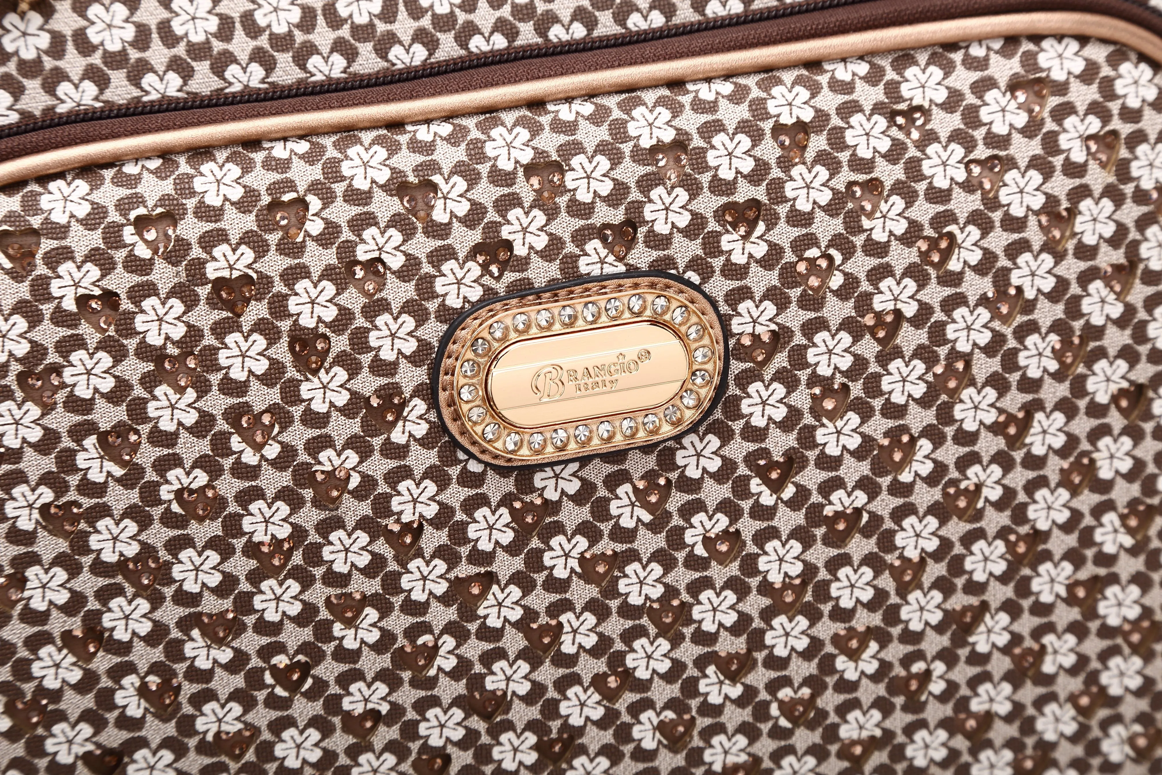 Diamond Goddess Crystal Work Travel Bag [RQ6086]