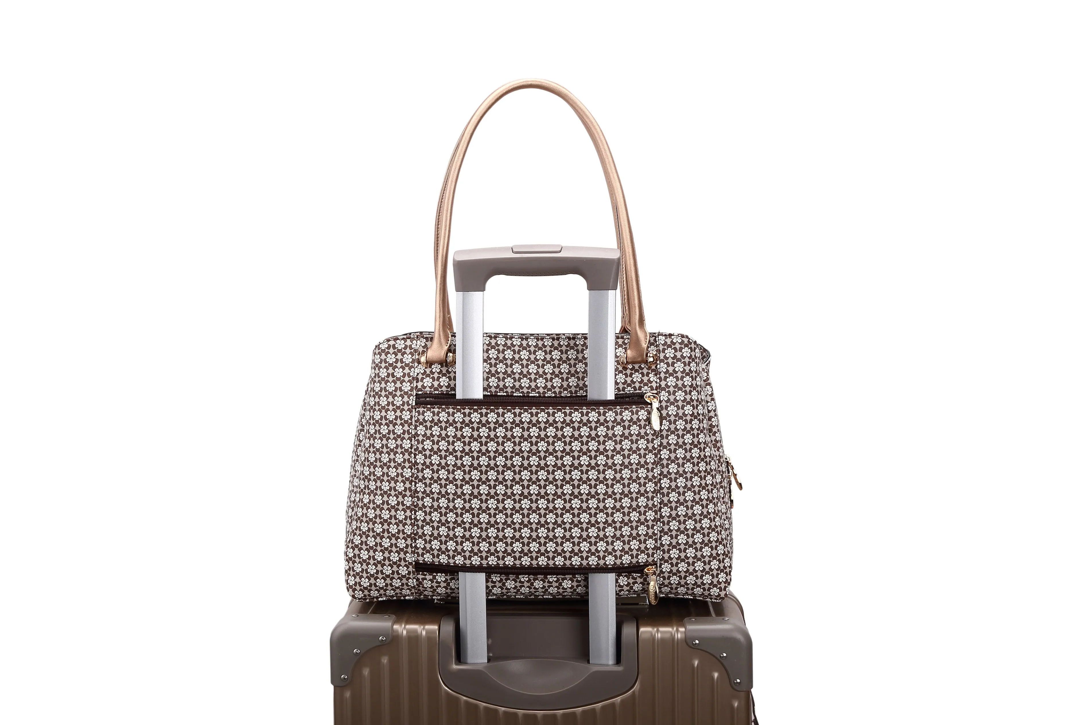 Diamond Goddess Crystal Work Travel Bag [RQ6086]