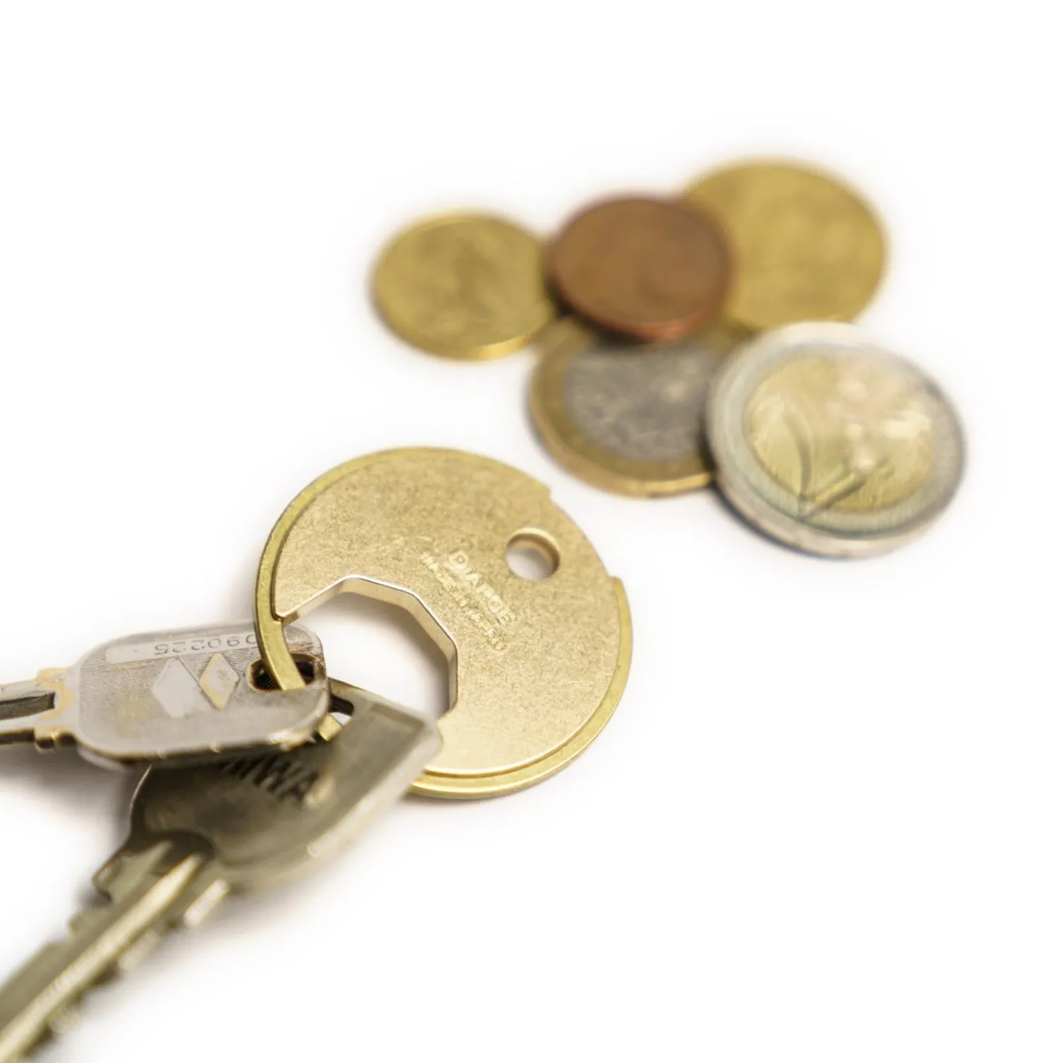 DIARGE | ディアージ　BRASS CIRCLE KEYRING
