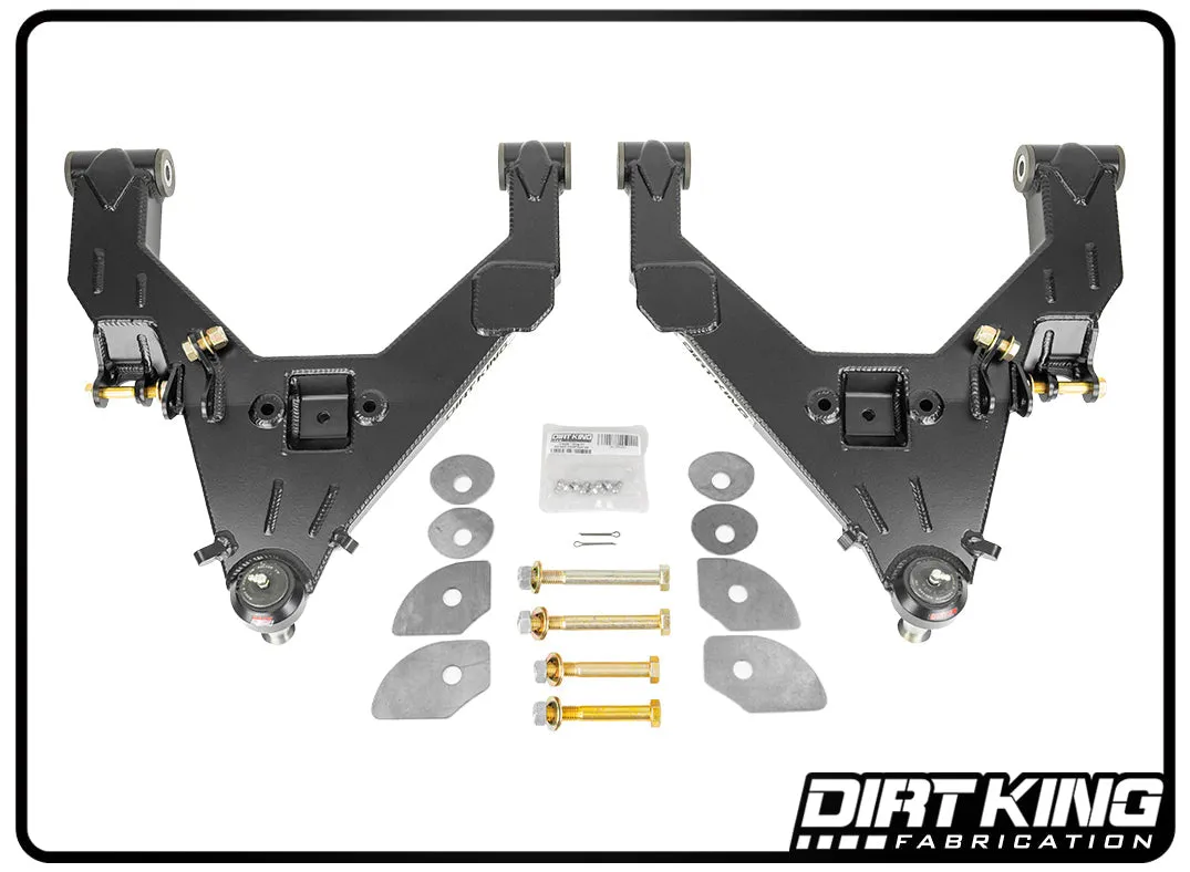 Dirt King Performance Lower Control Arms Chevy/GMC 1500 2007-2018