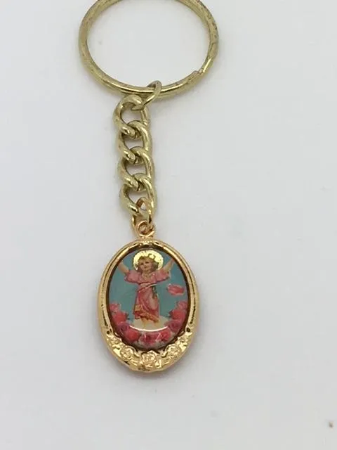 Divino Nino (Divine Child) Key Chain with Velvet Box