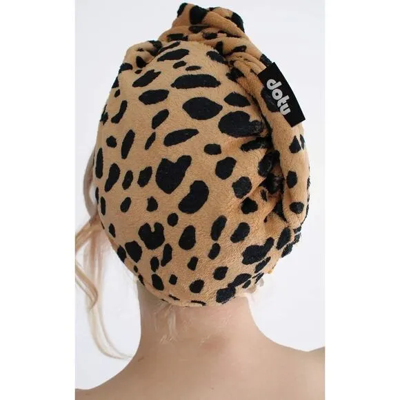 DOTU - Bath 🛁 Wrap Towel Set Cheetah 🐆 Leopard Bath Body Wrap Print towels