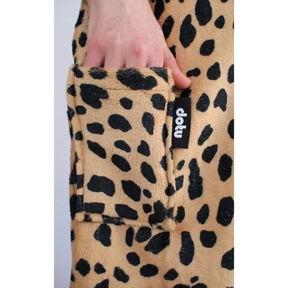 DOTU - Bath 🛁 Wrap Towel Set Cheetah 🐆 Leopard Bath Body Wrap Print towels
