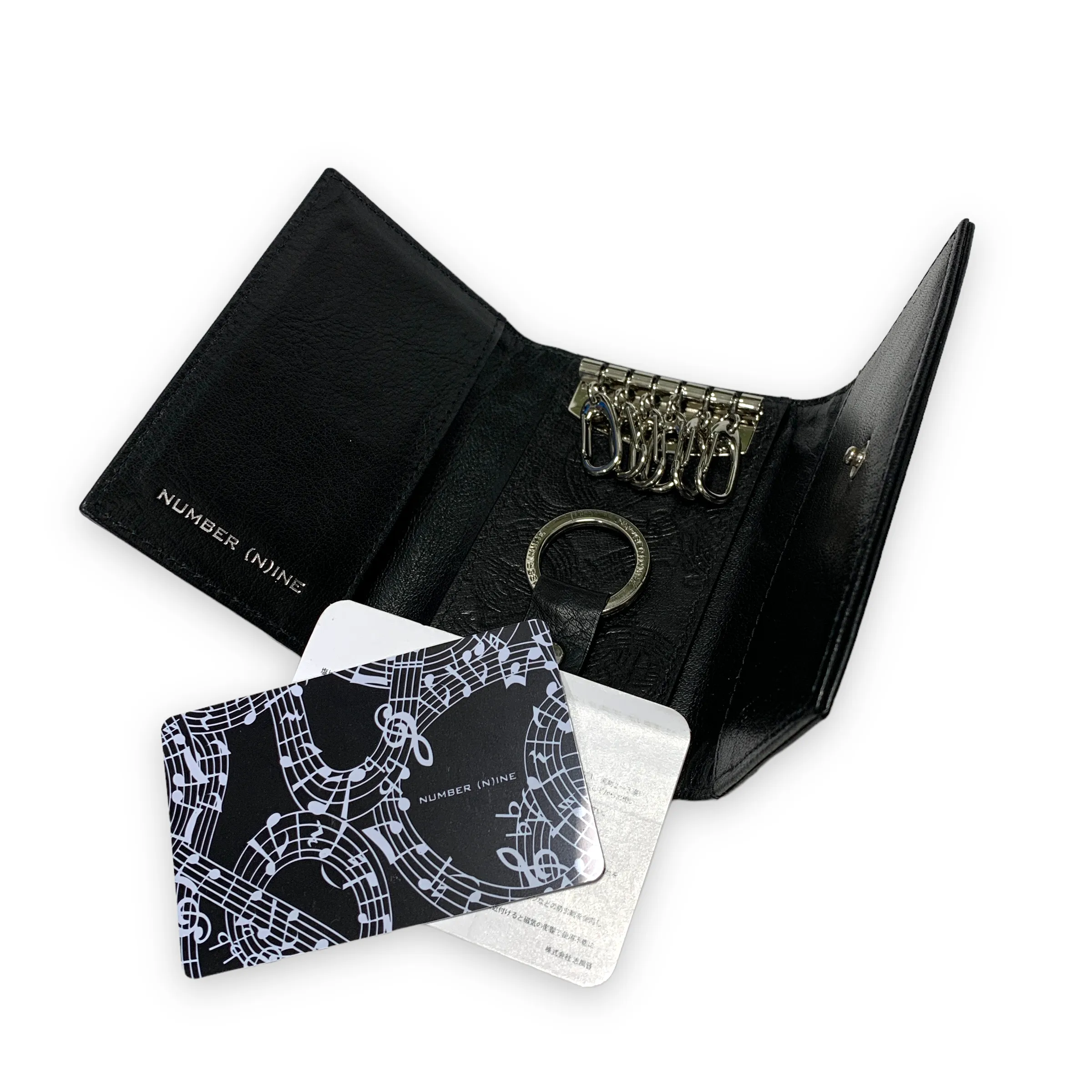 DS! Number Nine Genuine Leather Card / Key Case Wallet