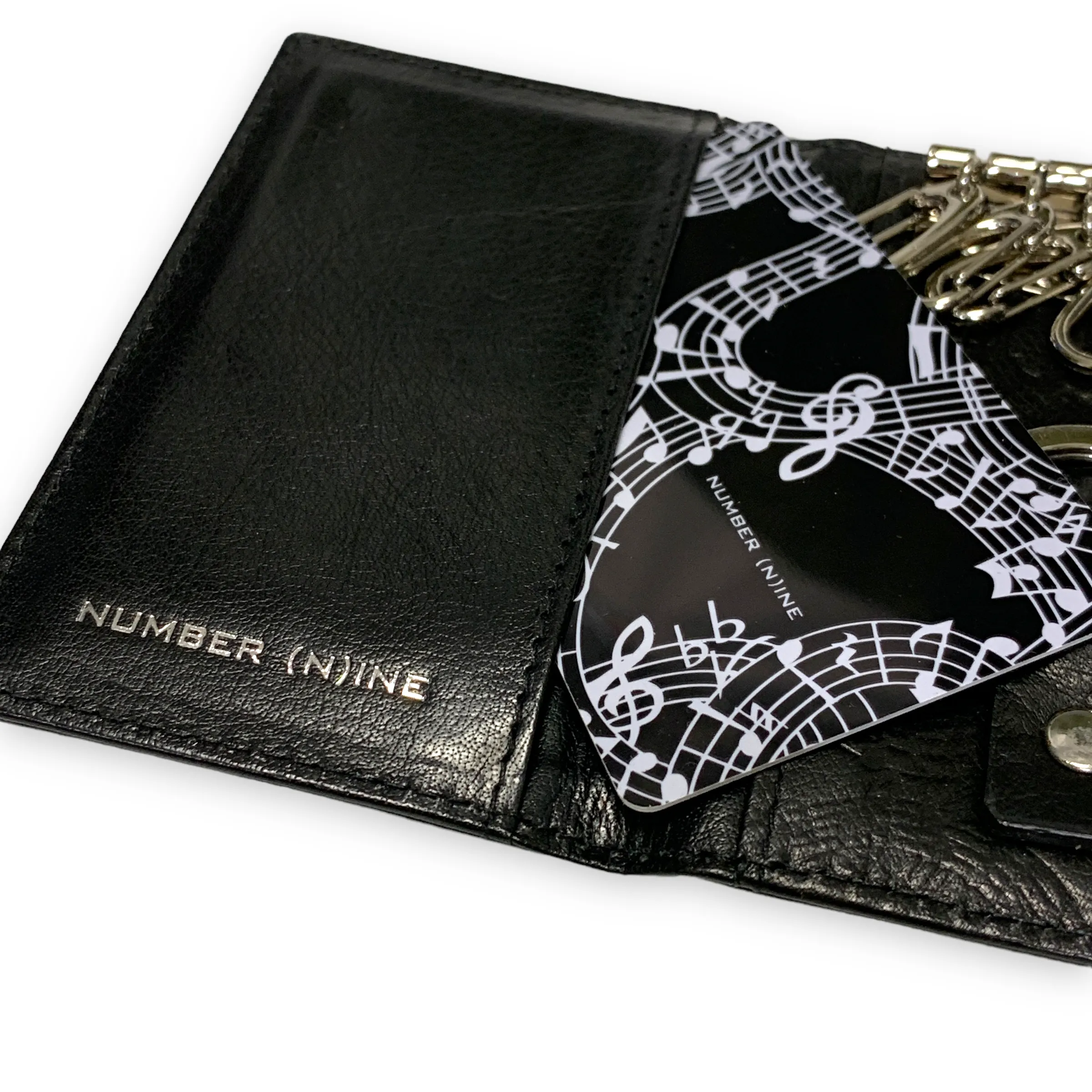 DS! Number Nine Genuine Leather Card / Key Case Wallet
