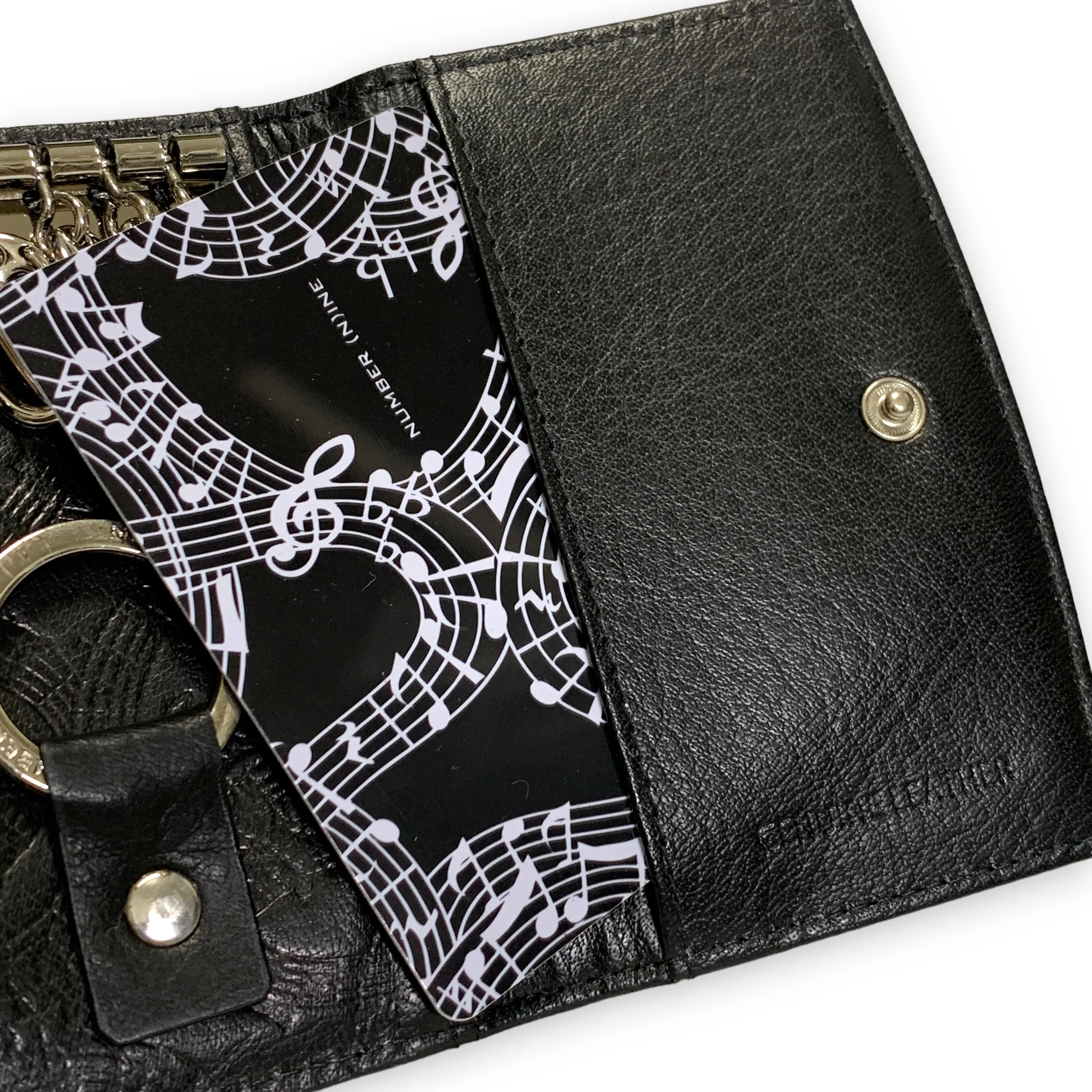 DS! Number Nine Genuine Leather Card / Key Case Wallet