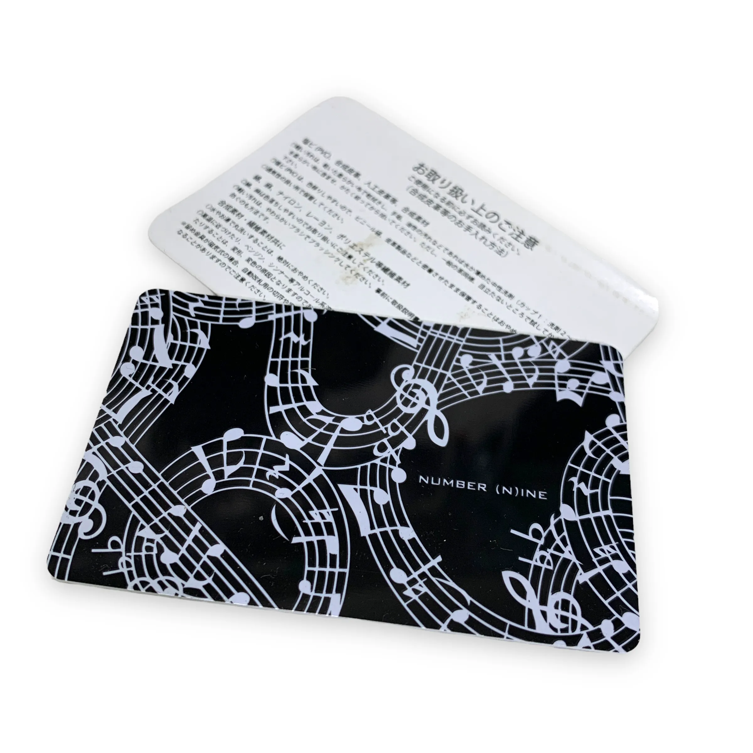 DS! Number Nine Genuine Leather Card / Key Case Wallet