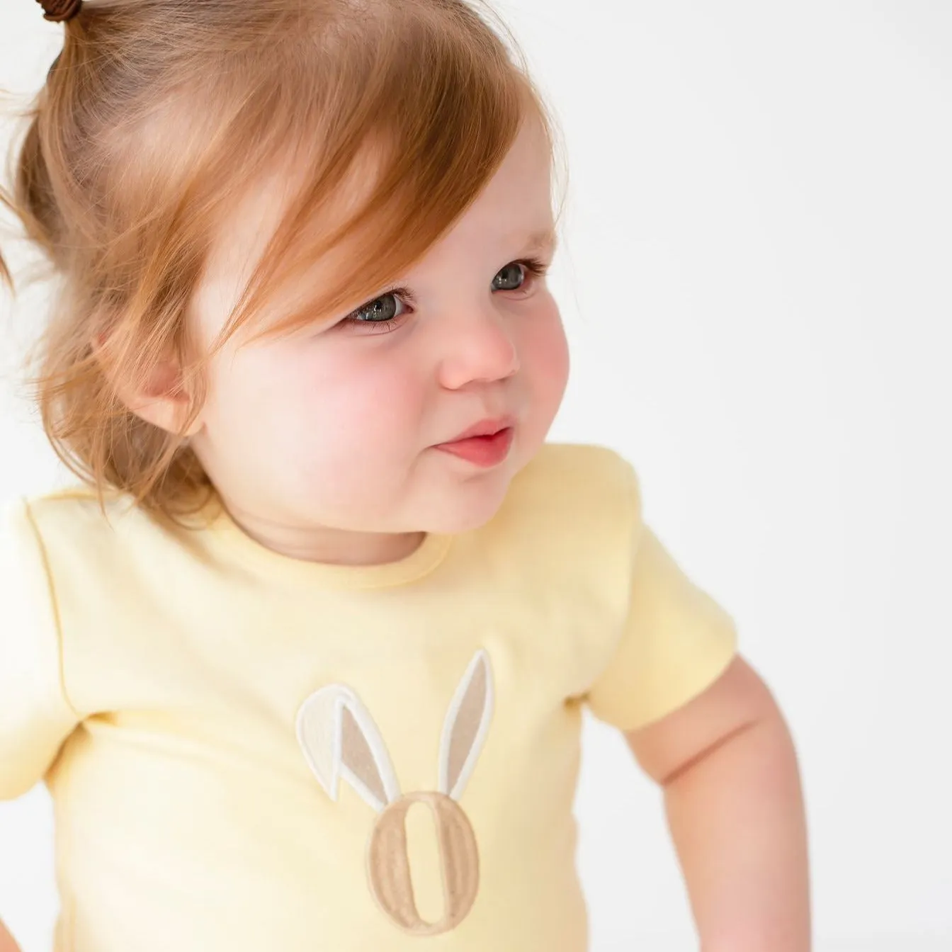 Easter Initial Signature Baby Bodysuit