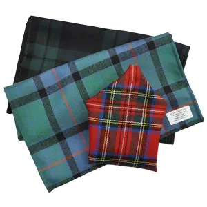 Elliott Modern Tartan Pocket Square